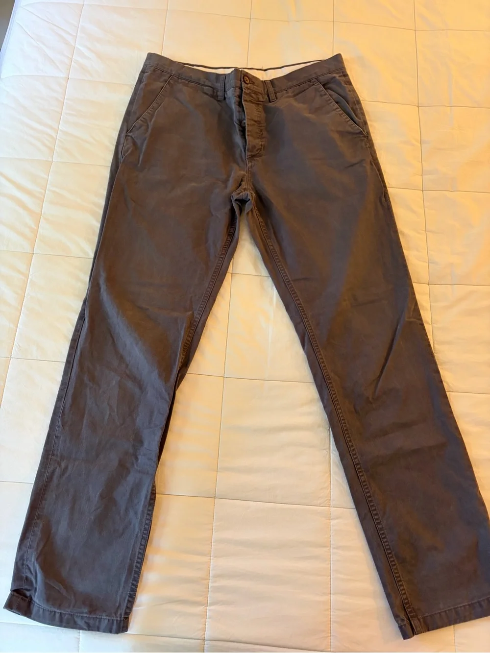 Norse Projects twill trousers 34